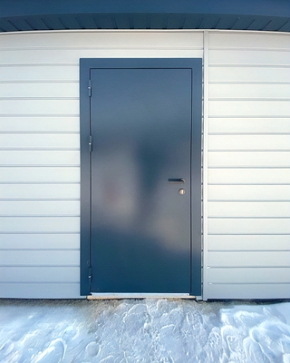 Порошковая стальная дверь